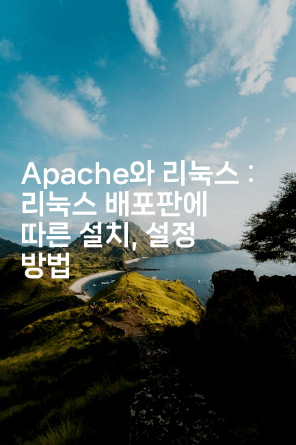 Apache와 리눅스 : 리눅스 배포판에 따른 설치, 설정 방법
-코드꼬마