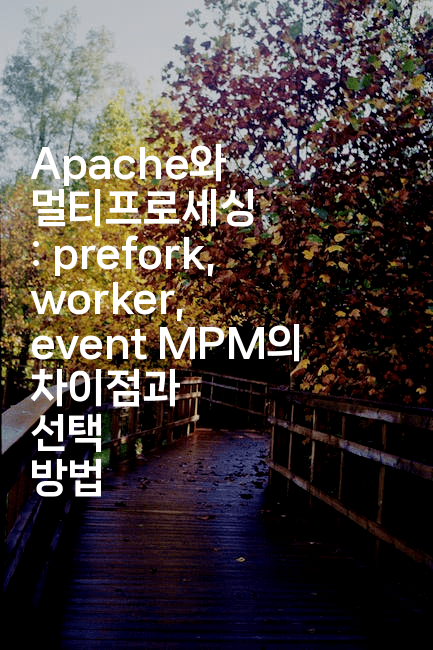 Apache와 멀티프로세싱 : prefork, worker, event MPM의 차이점과 선택 방법
2-코드꼬마