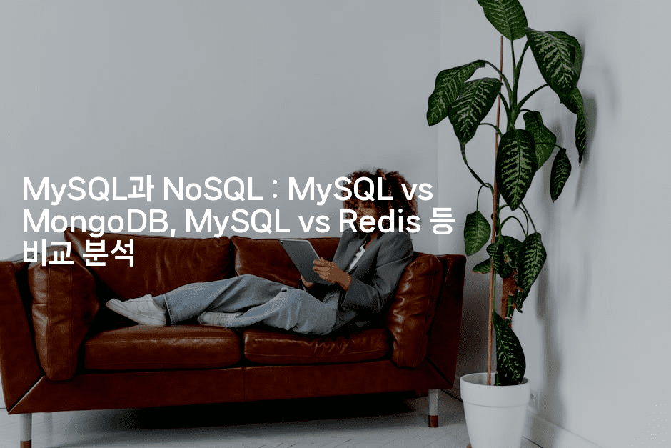 MySQL과 NoSQL : MySQL vs MongoDB, MySQL vs Redis 등 비교 분석
-코드꼬마