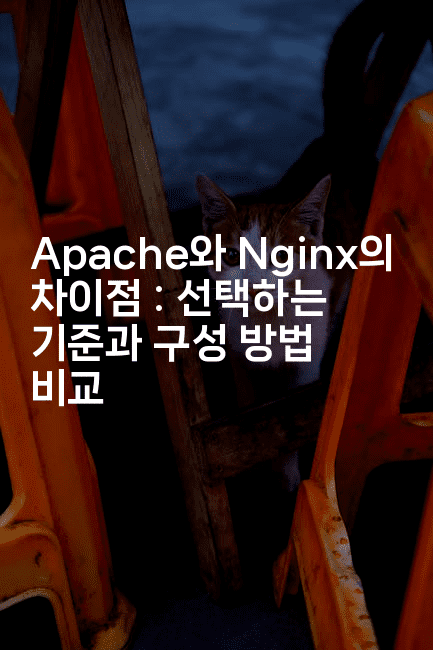 Apache와 Nginx의 차이점 : 선택하는 기준과 구성 방법 비교
2-코드꼬마