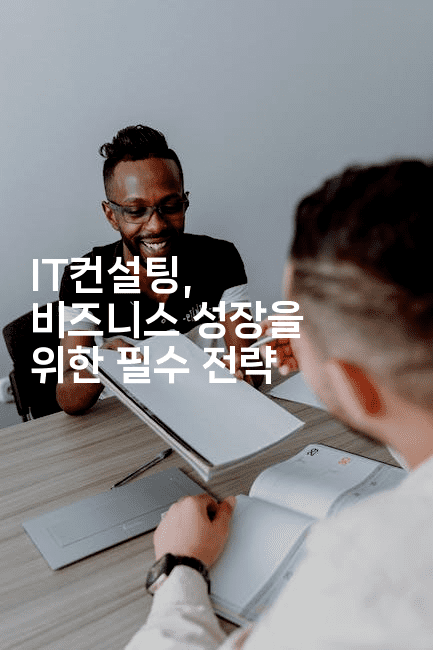 IT컨설팅, 비즈니스 성장을 위한 필수 전략-코드꼬마