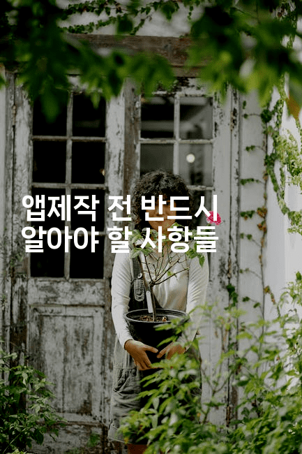 앱제작 전 반드시 알아야 할 사항들2-코드꼬마