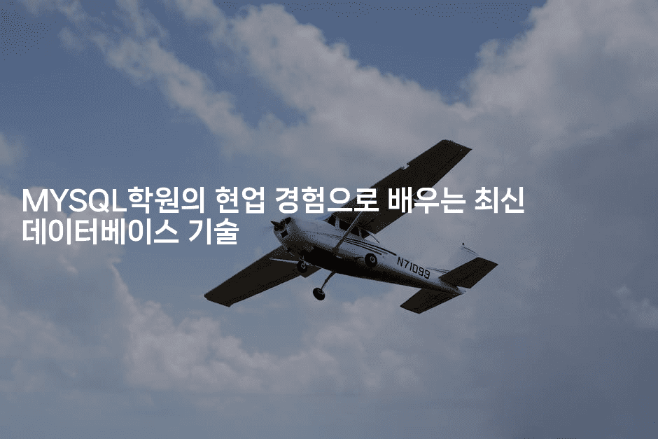 MYSQL학원의 현업 경험으로 배우는 최신 데이터베이스 기술2-코드꼬마