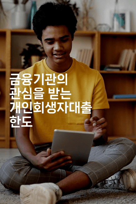 금융기관의 관심을 받는 개인회생자대출 한도-코드꼬마