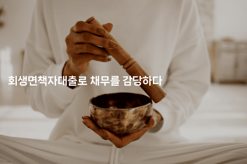 회생면책자대출로 채무를 감당하다-코드꼬마